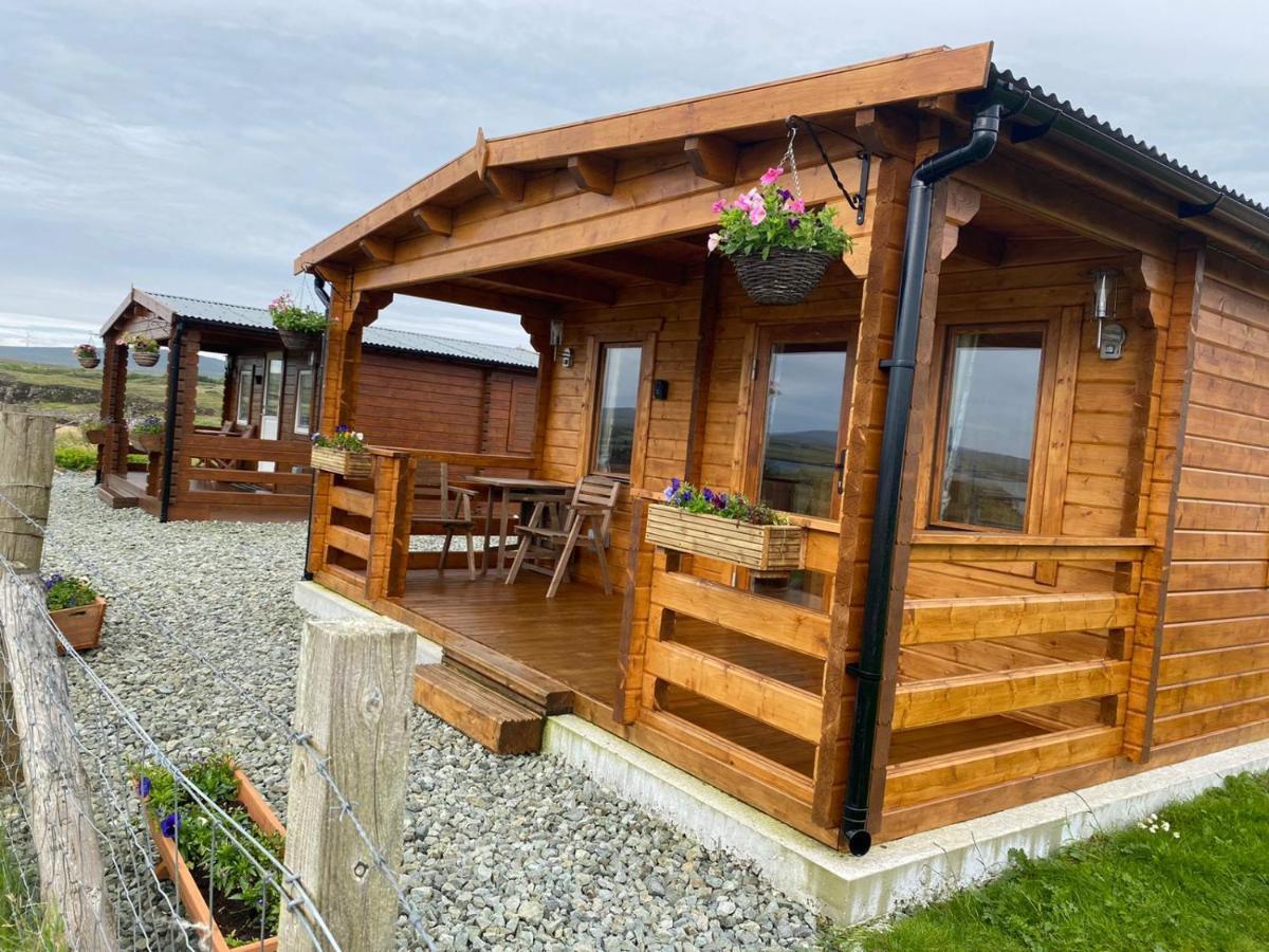 Harlosh Log Cabins Dunvegan  Extérieur photo