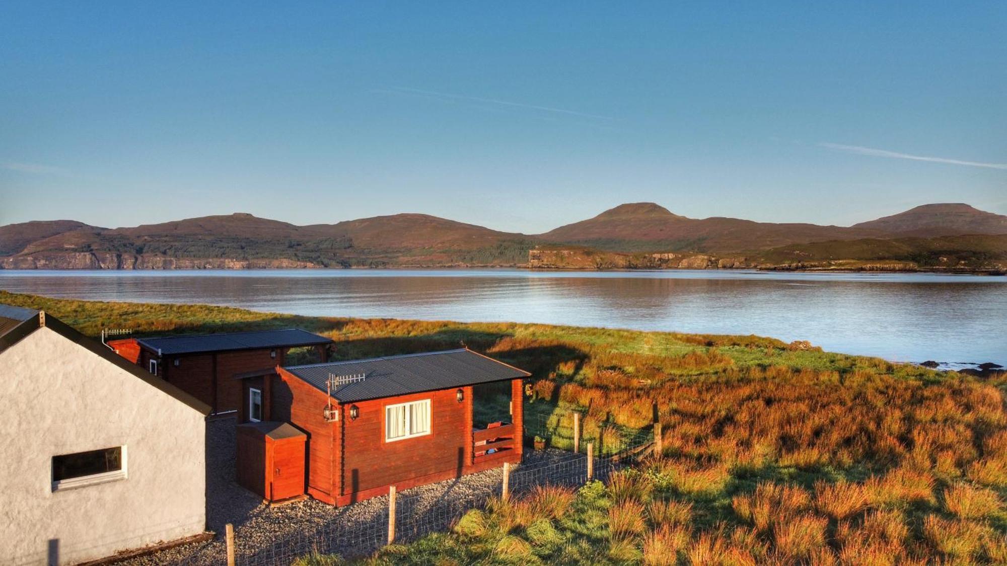 Harlosh Log Cabins Dunvegan  Extérieur photo
