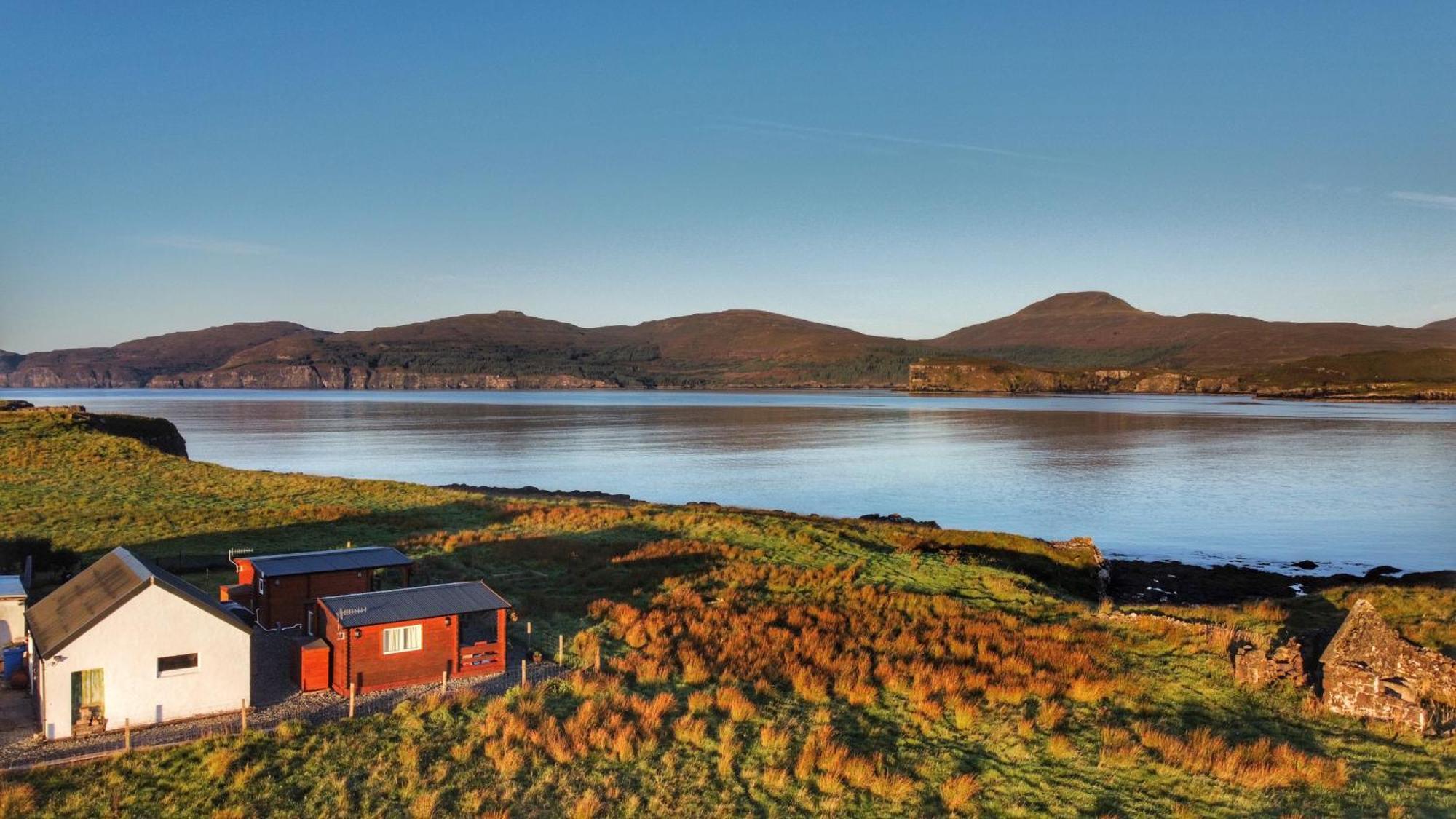 Harlosh Log Cabins Dunvegan  Extérieur photo