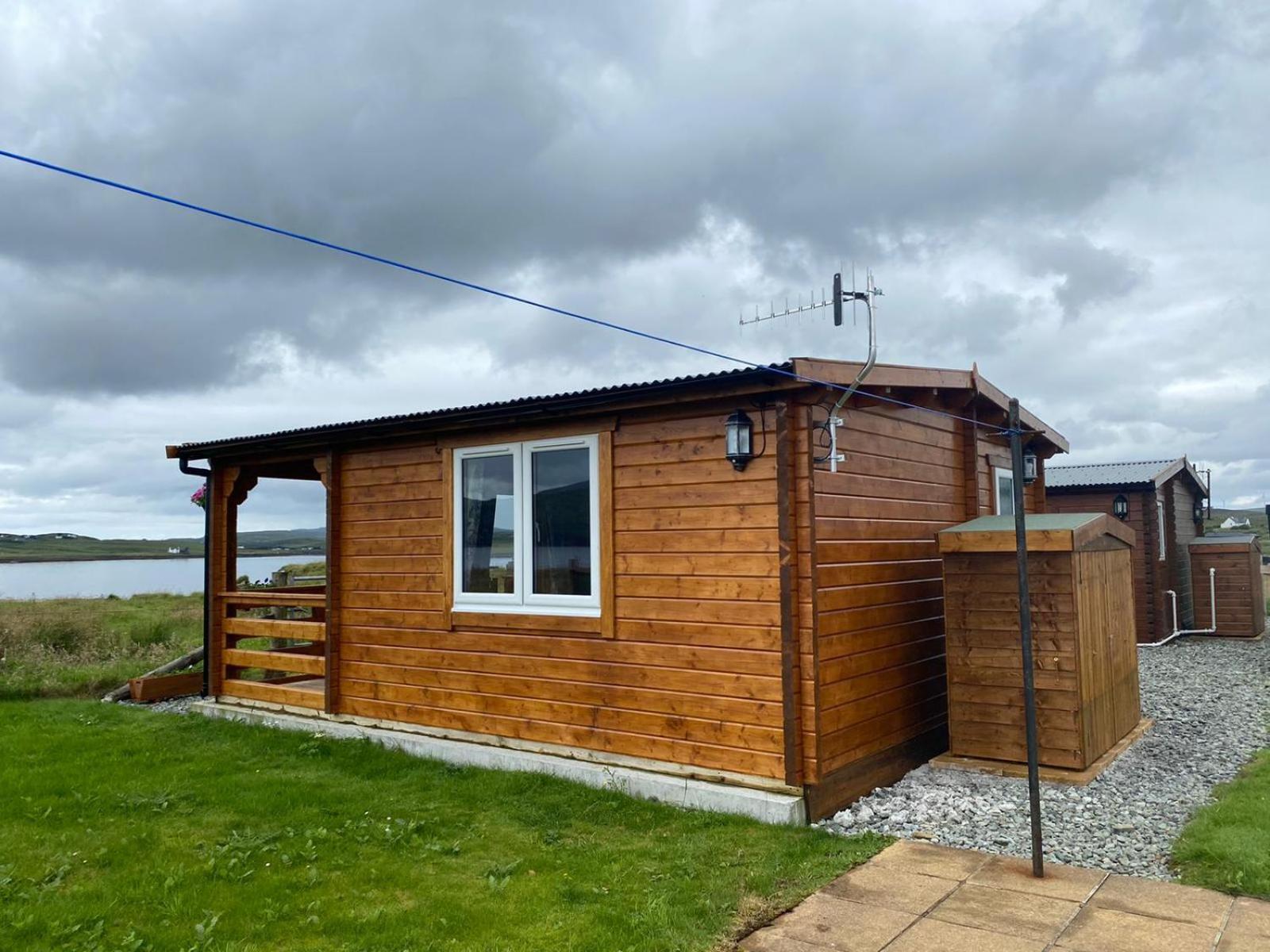 Harlosh Log Cabins Dunvegan  Chambre photo