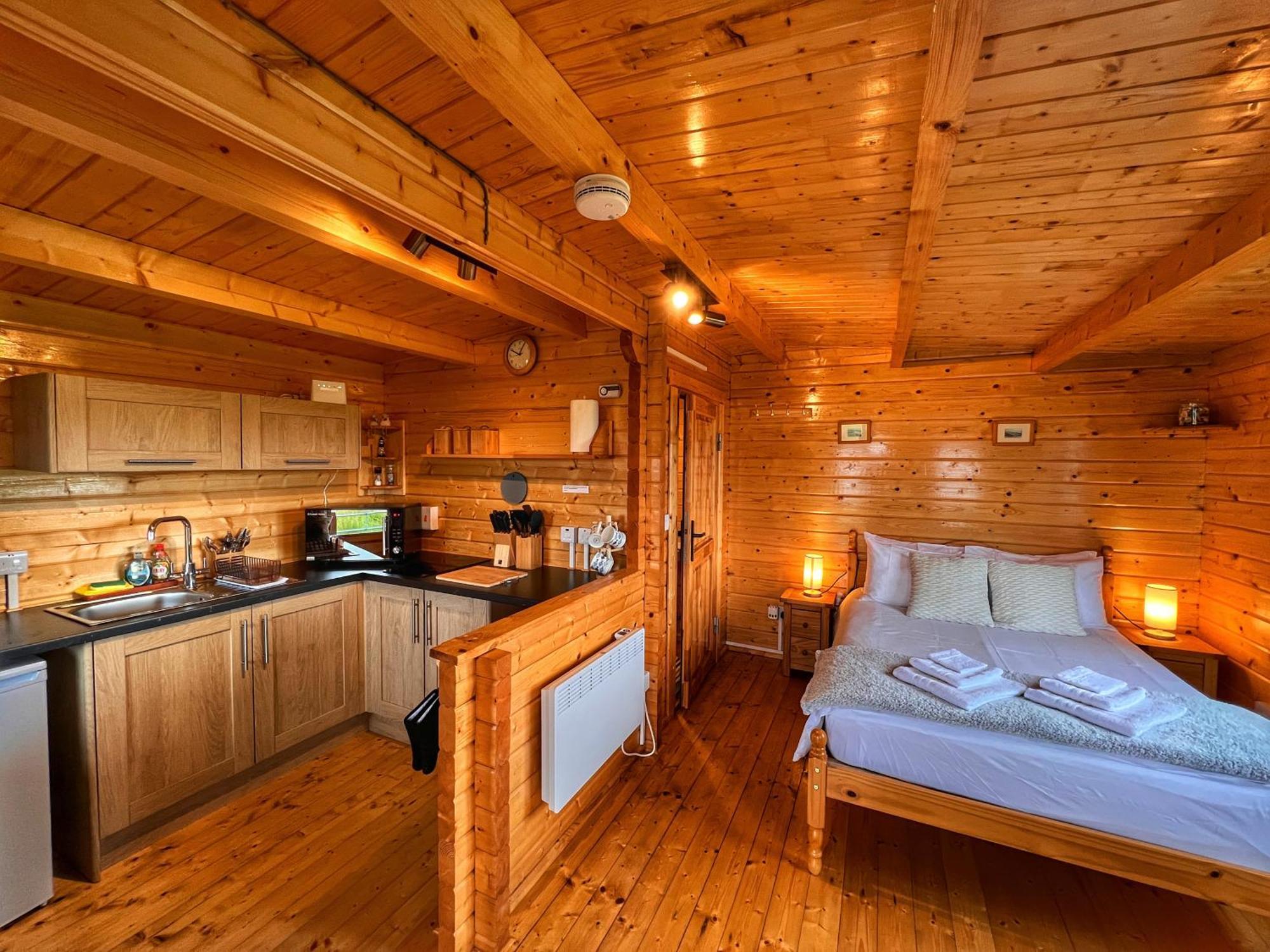 Harlosh Log Cabins Dunvegan  Chambre photo