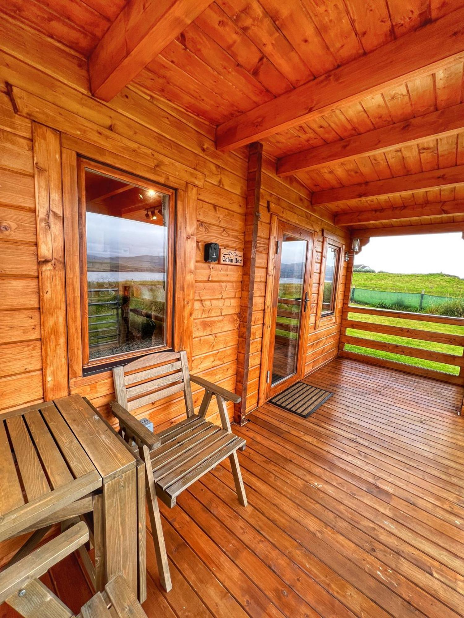 Harlosh Log Cabins Dunvegan  Chambre photo